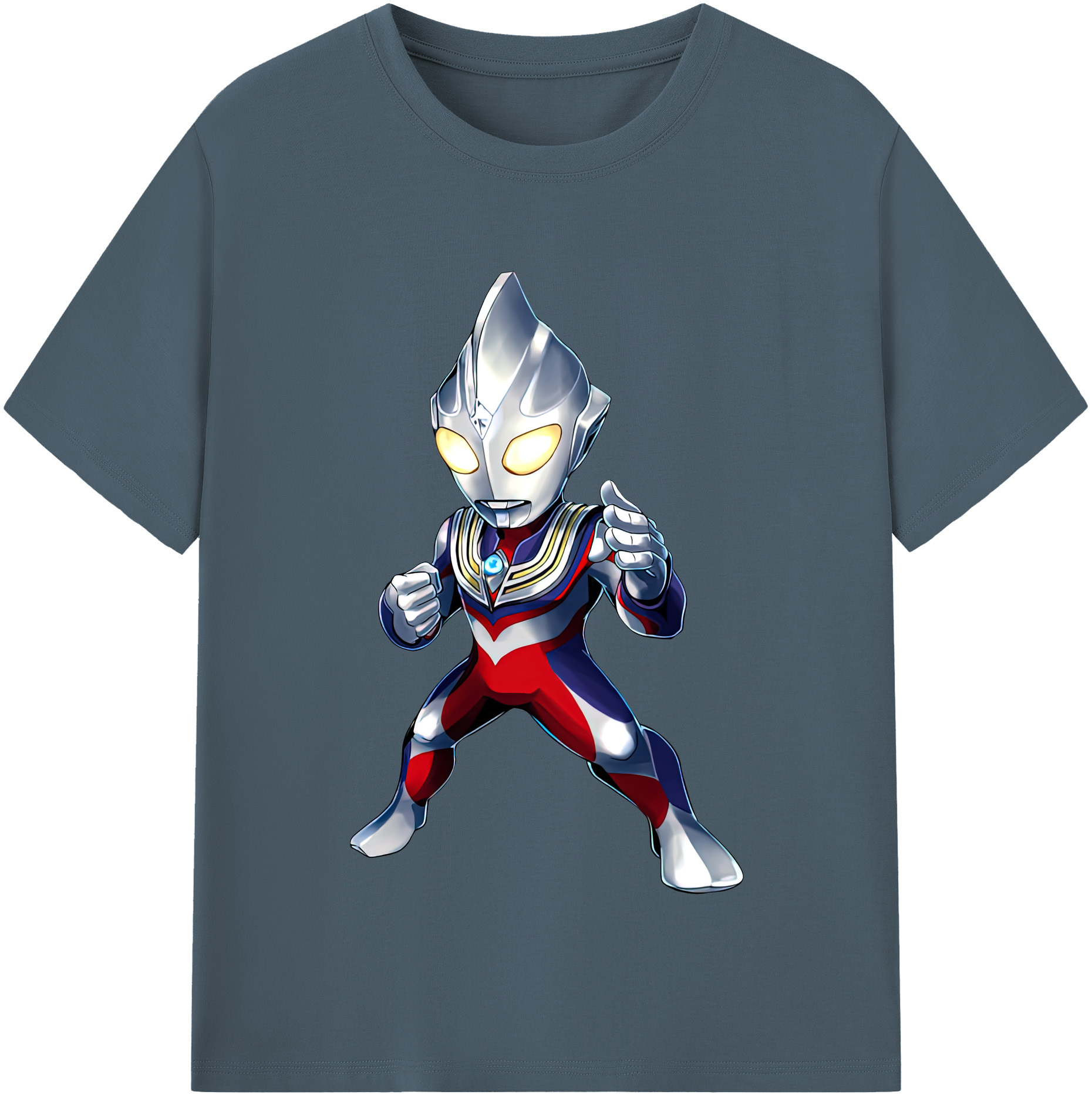 （画像用） ウルトラマン Ultraman 綿100％半袖Tシャツ（フロントプリント）